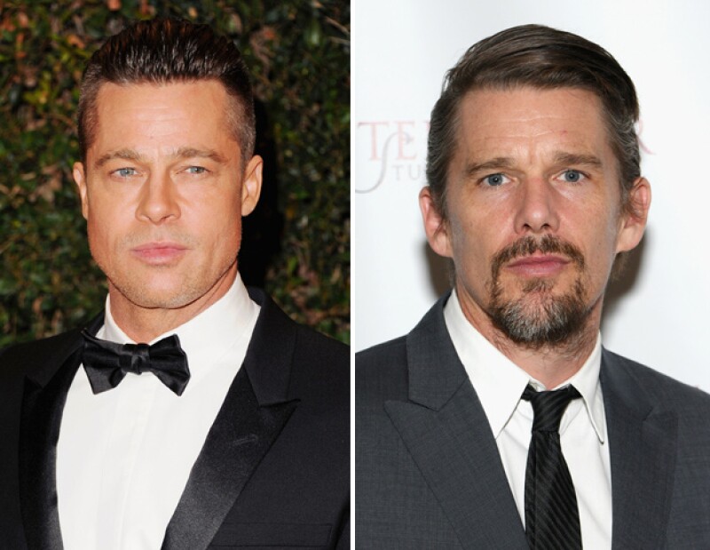 Brad Pitt con Ethan Hawke