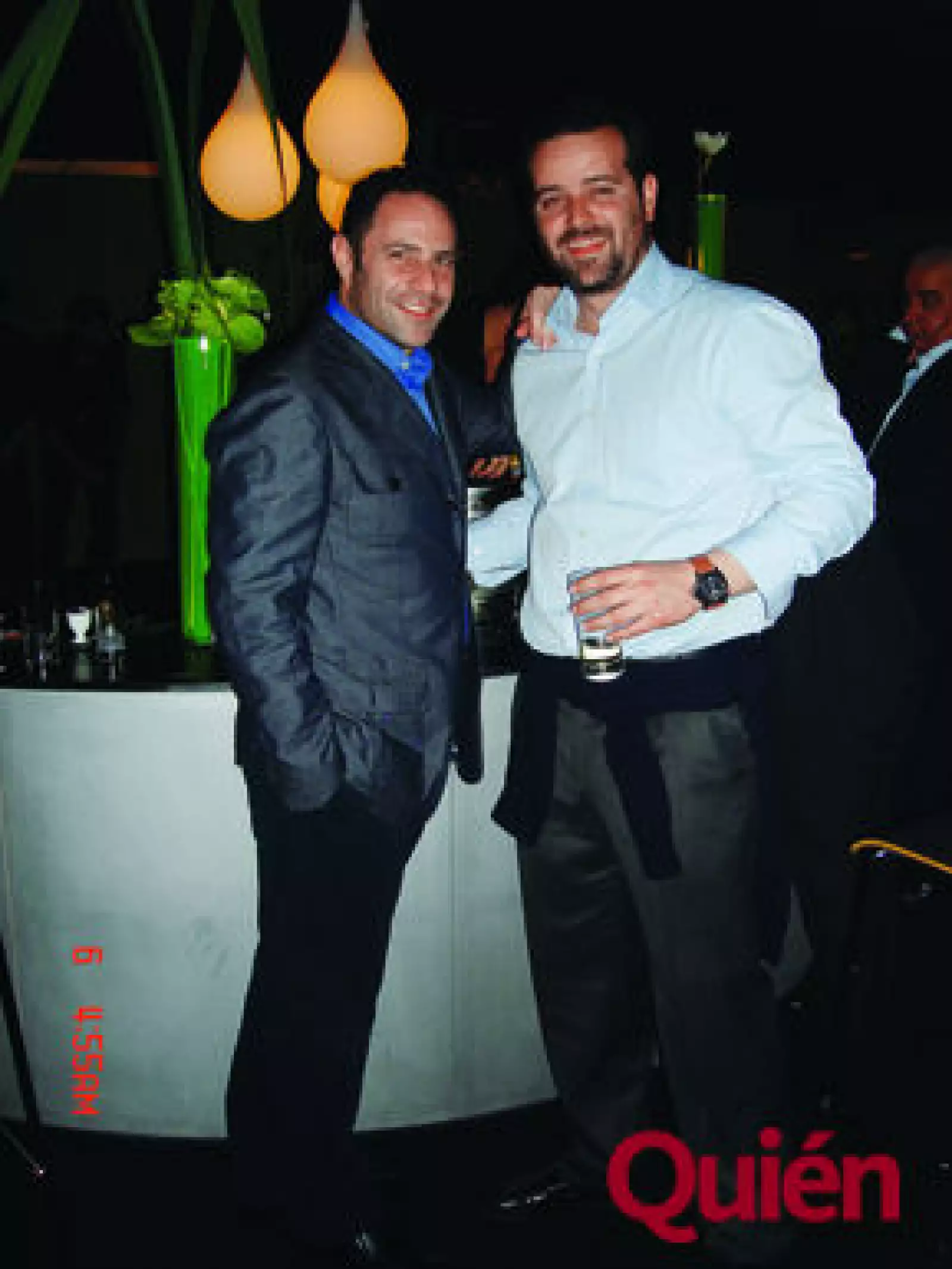 Sergio Berger con su primo