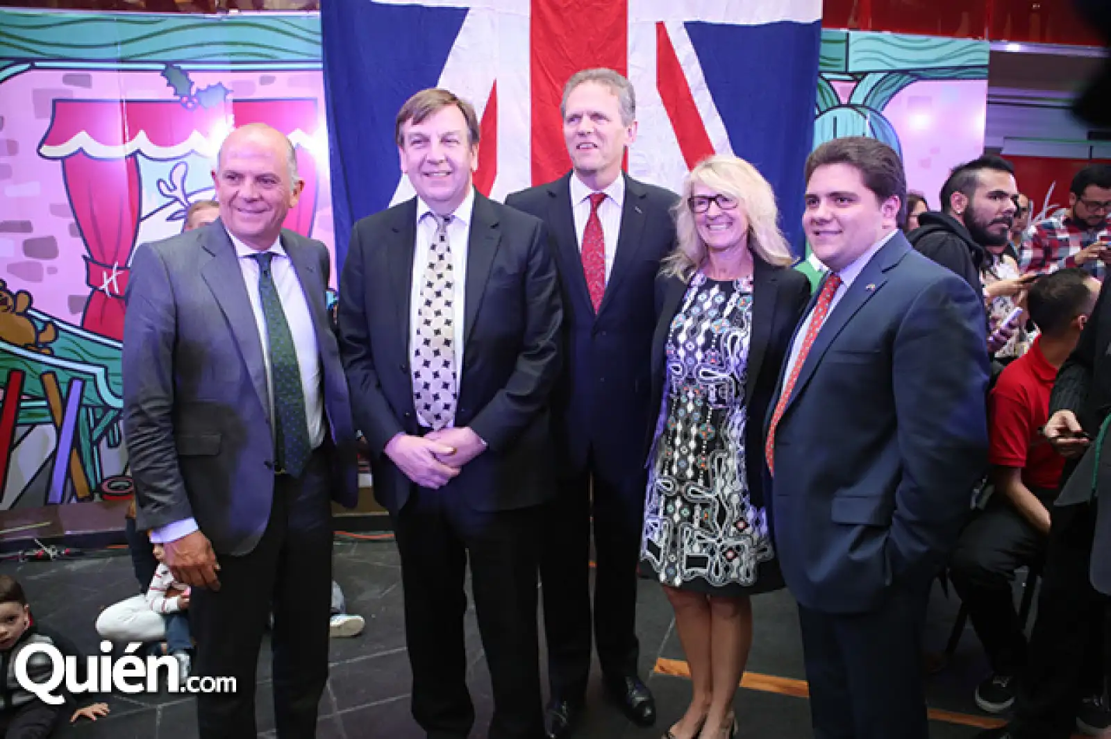 Javier Sordo Madaleno,Johan Whittingdale,Duncan Taylor,Helen Barnieh y Agustín del Valle