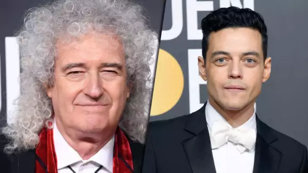 Brian May y Rami Malek