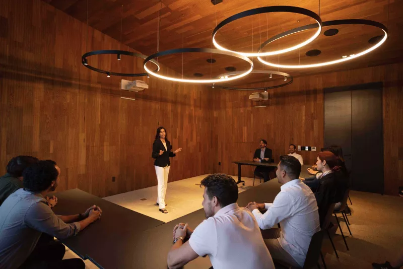 Reunión de negocios en el Hotel Avándaro