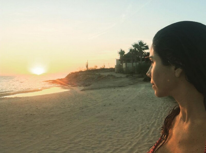 Paola Rojas en Baja California Sur.