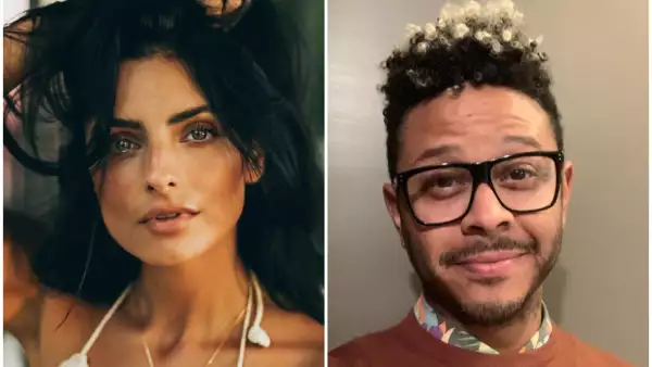 Aislinn Derbez y Kalimba.