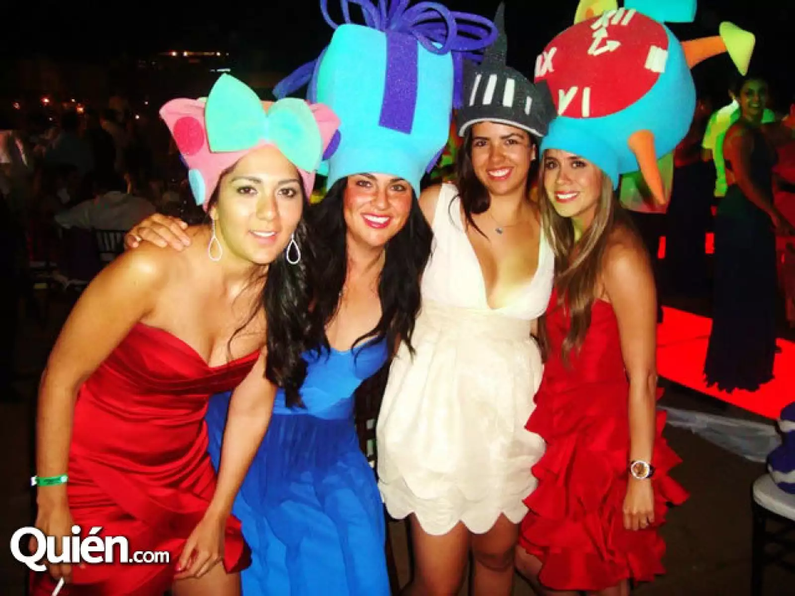 Ana Rivas, Lili Álvarez, Carmen Díaz y Marcela Herrera