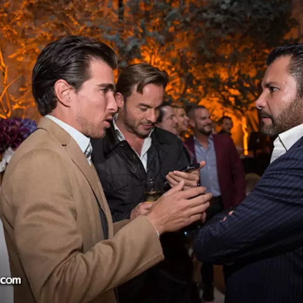 Julio Azcárraga, Fernando Aparicio y Miguel Ángel Rodríguez