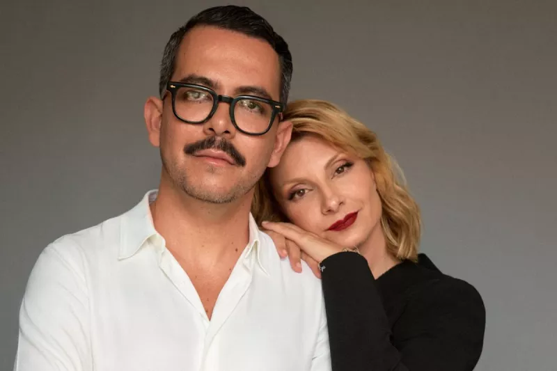 Manolo Caro y Najwa Nimri
