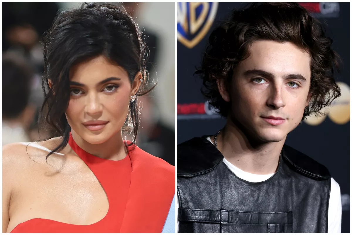 Timothée Chalamet y Kylie Jenner 
