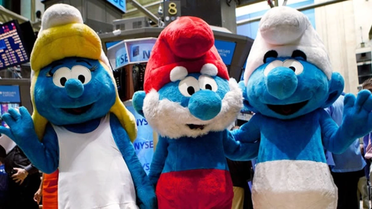 pitufos smurfs
