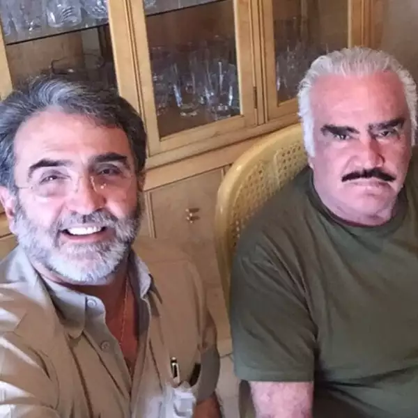 Vicente Jr, el mayor de los tres potrillos de Vicente.