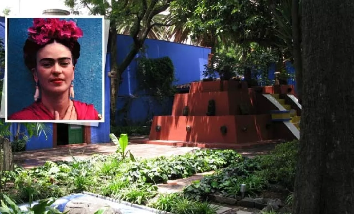 Interior de la Casa Azul de Frida.