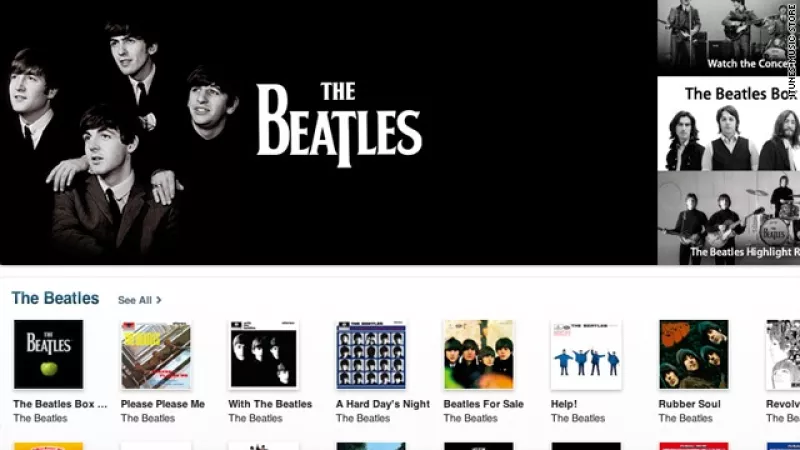 beatles itunes