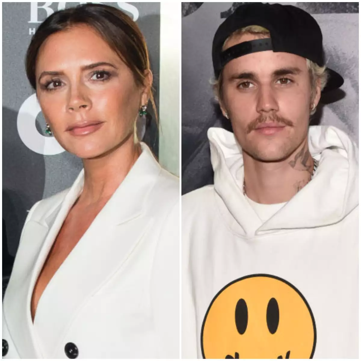 Victoria Beckham y Justin Bieber