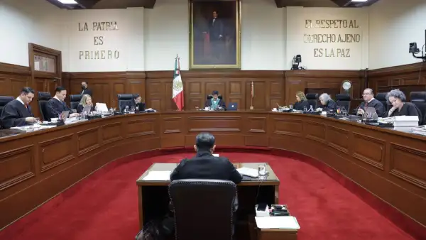 Suprema Corte de Justicia de la Nación en la sesión del jueves 10 de septiembre