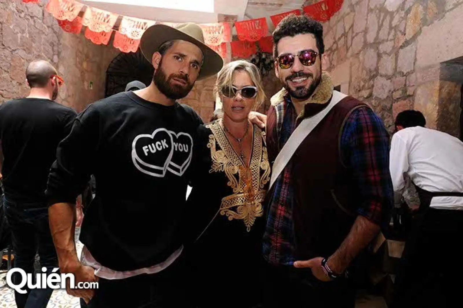 Álvaro Nates,Alejandra Henaro y Roberto Quijano