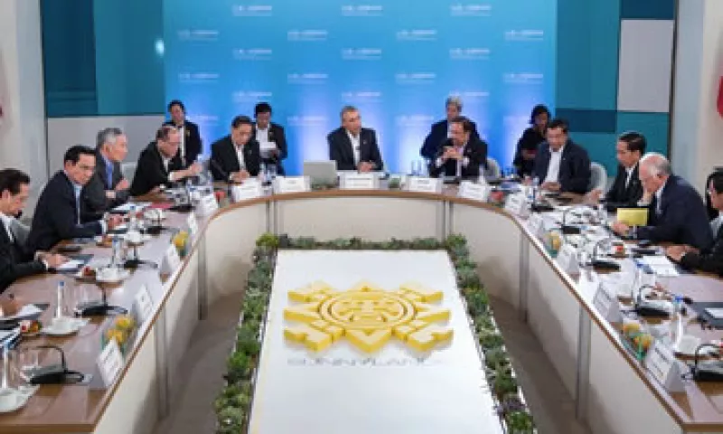 Obama habla ante integrantes de la Asociación de las Naciones del Sur de Asia. (Foto: Twitter/@WhiteHouse )