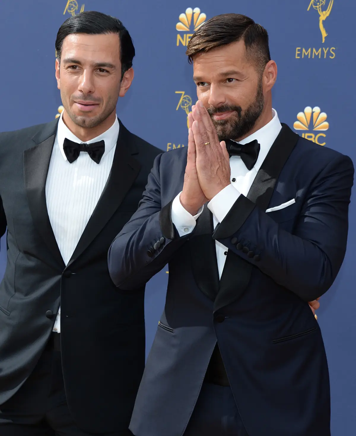 Ricky Martin  y Jwan Yosef