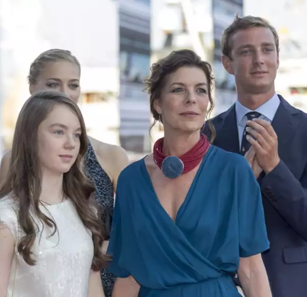 Alexandra heredó la belleza de los Grimaldi.