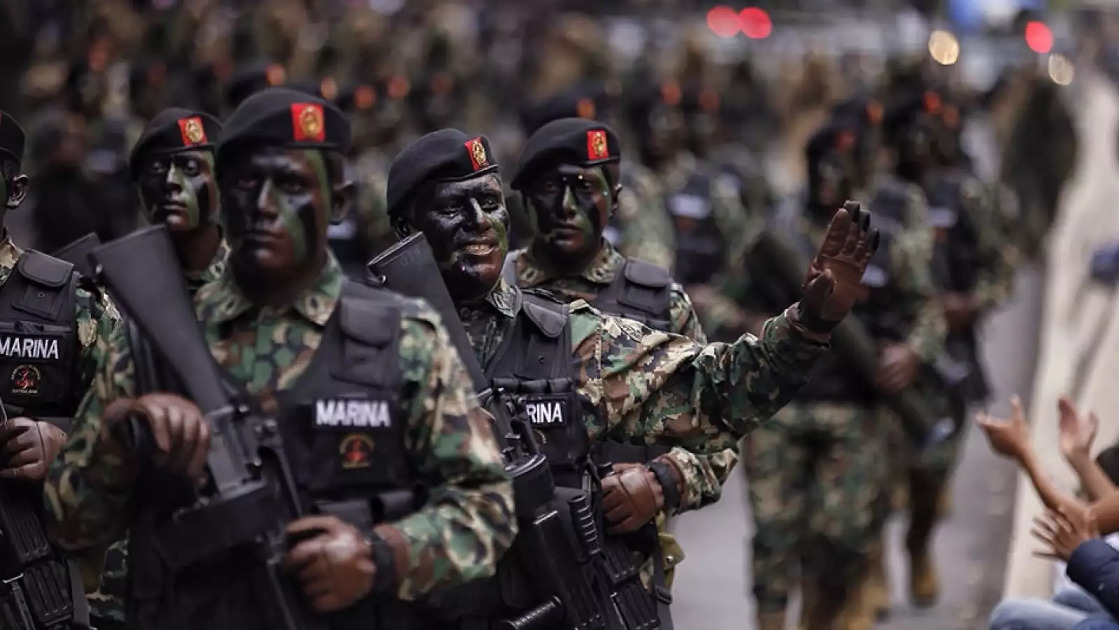 En esta edición, la Secretaría de Marina fue la dependencia a cargo del desfile militar
