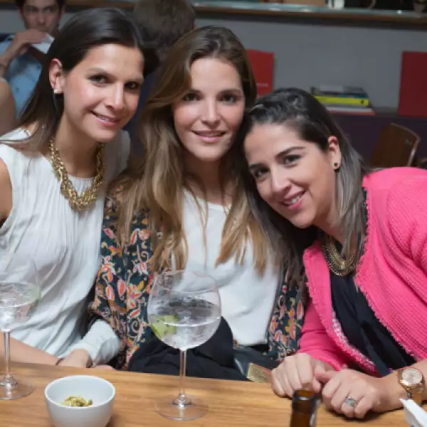 Daniela Betancourt, Sofía Díaz Mirón y Amalia Aguilar