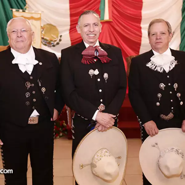 Vicente Ransanz, Pedro Benites y Luis Franco