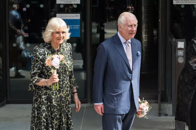 King Charles III And Queen Camilla Visit Macmillan Cancer Centre, London, UK - 30 Apr 2024