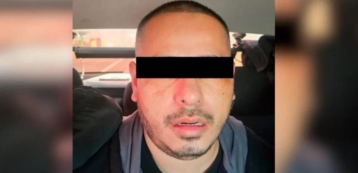 Jorge Luis, “Koki”, señalado como líder del grupo delictivo "Pueblo Unido" durante su detención. 