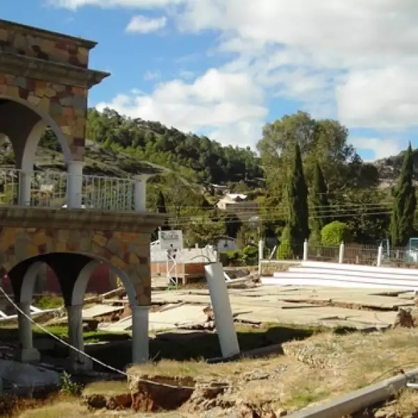 Mitlatongo falla geológica