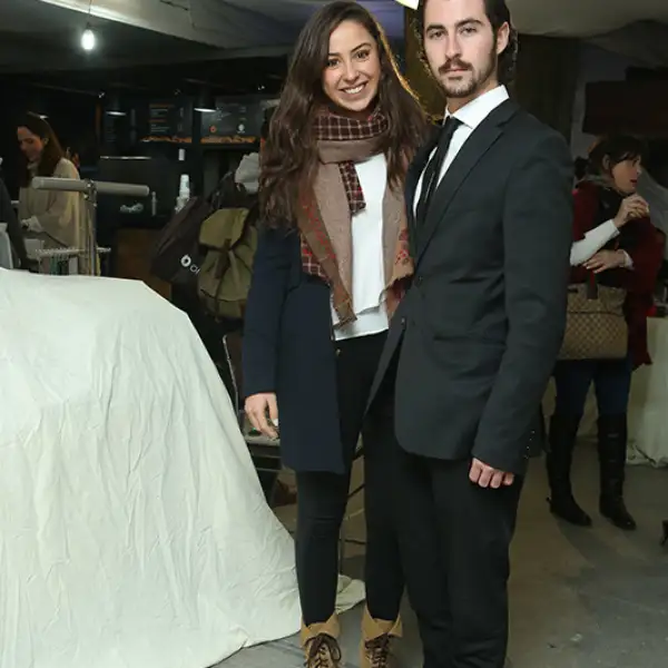 Alejandra Amaya y Xvier Peinado