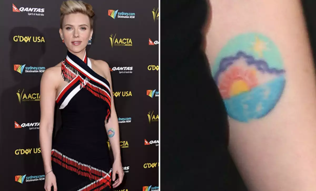 Scarlett tuvo un gran desacierto con este tatuaje, que ha sido fuertemente criticado.