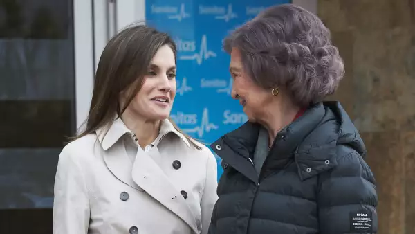 Reina Sofía y Letizia