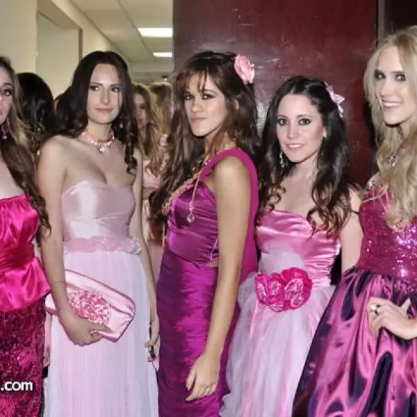 Michelle Sanz,Claudia Lozano,Fernanda Pérez Caballero,Lucía Villaescusa y Marisa González