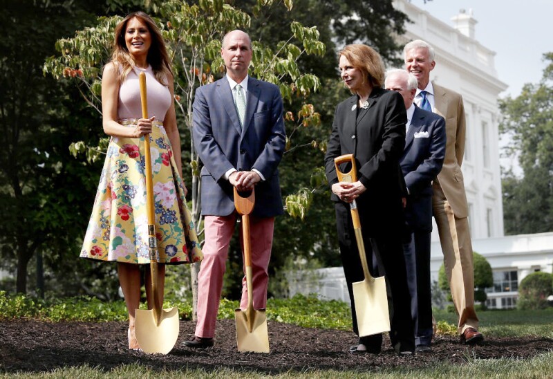 El desafortunado look de Melania Trump