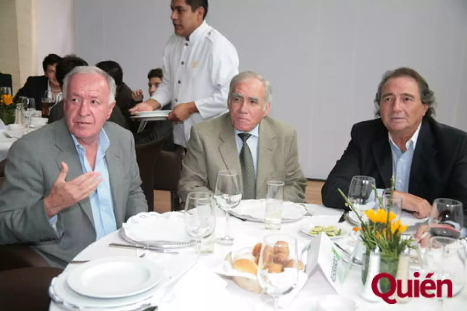 Aarón Padilla, Alfonso Savater, Rafael Heredias