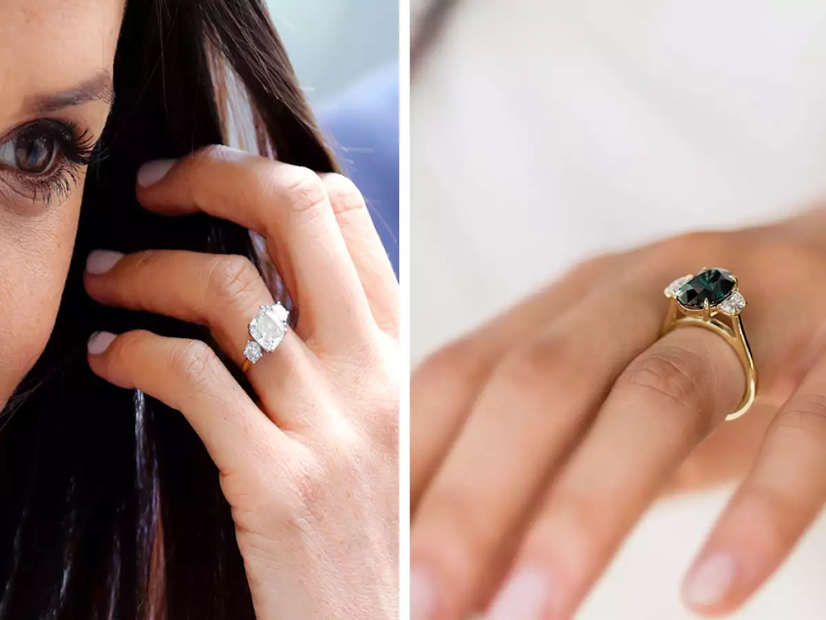 Anillo Meghan Markle y Sarah Kohan