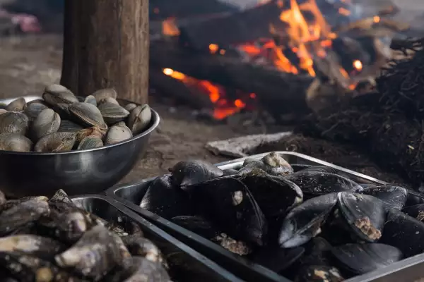 Curanto, platillo típico de Chiloé