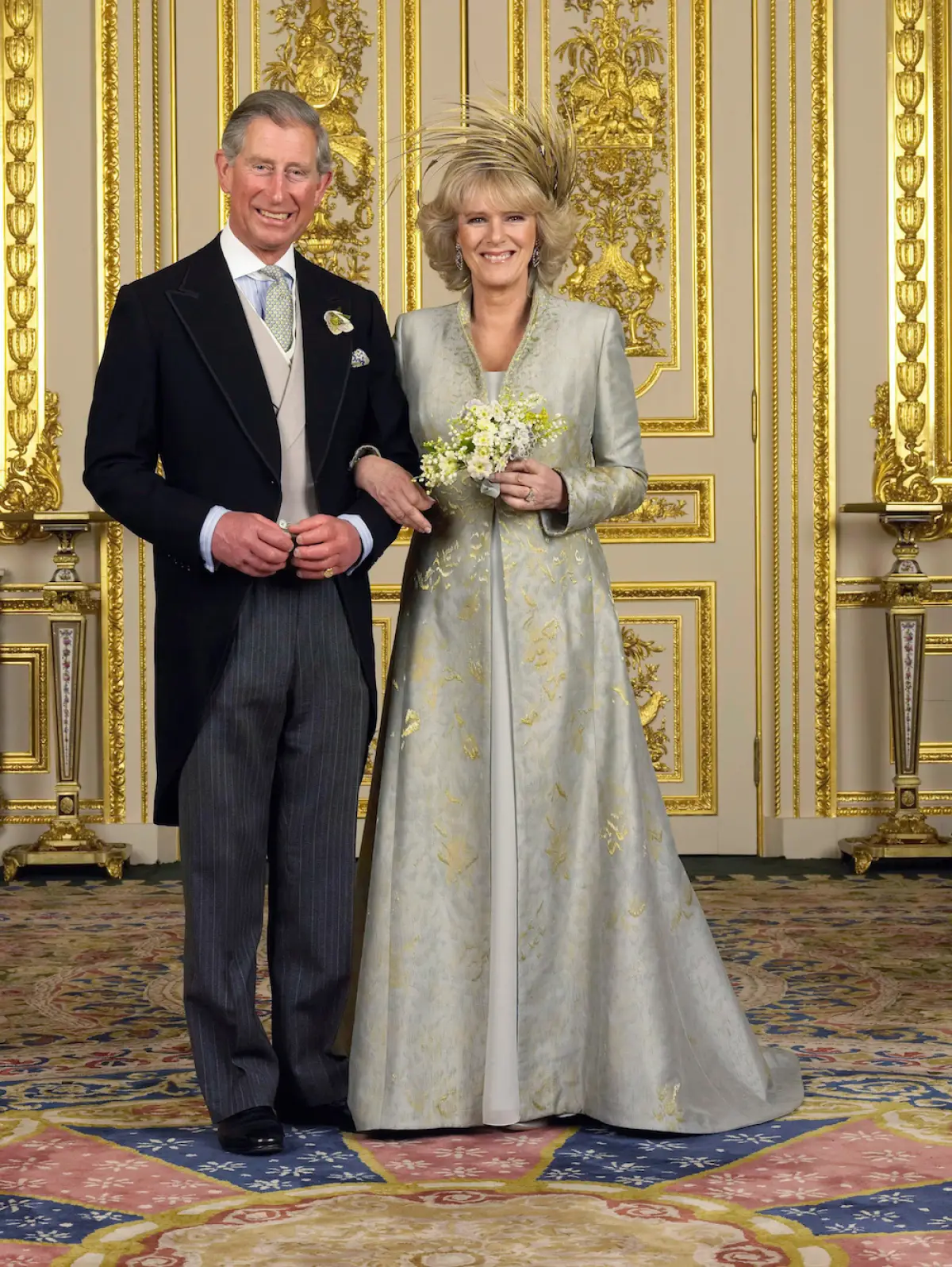 Prince Charles and Camilla Wedding Group