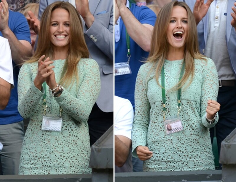 La rubia también destacó por sus acertados outfits.