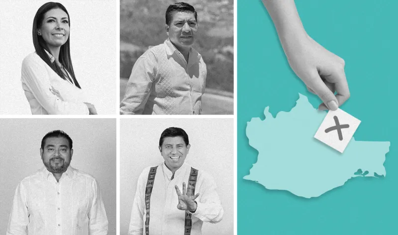 Candidatos Oaxaca elecciones 2022