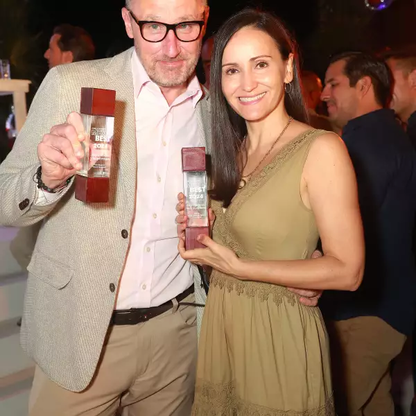 Herbert Fucho y Vanessa García