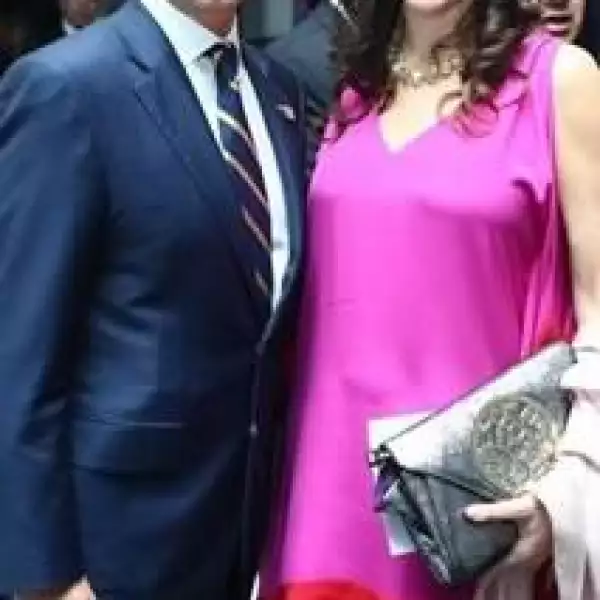 Miguel Ángel Mancera y Tanya Moss