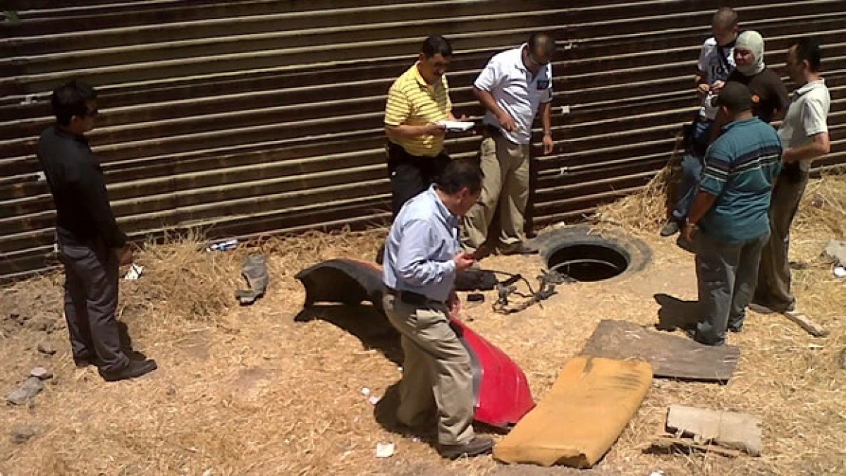 Descubre tunel que había sido cerrado en Tijuana