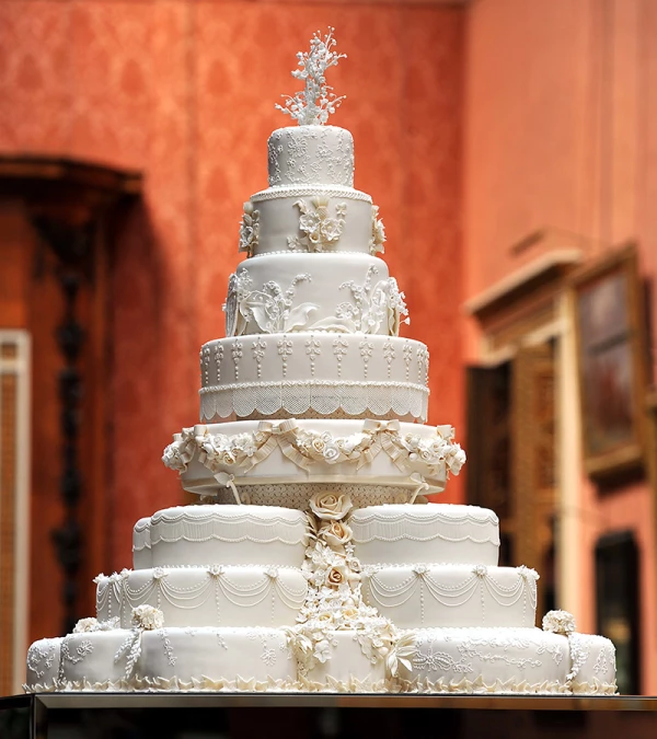 Pastel de bodas William y Kate