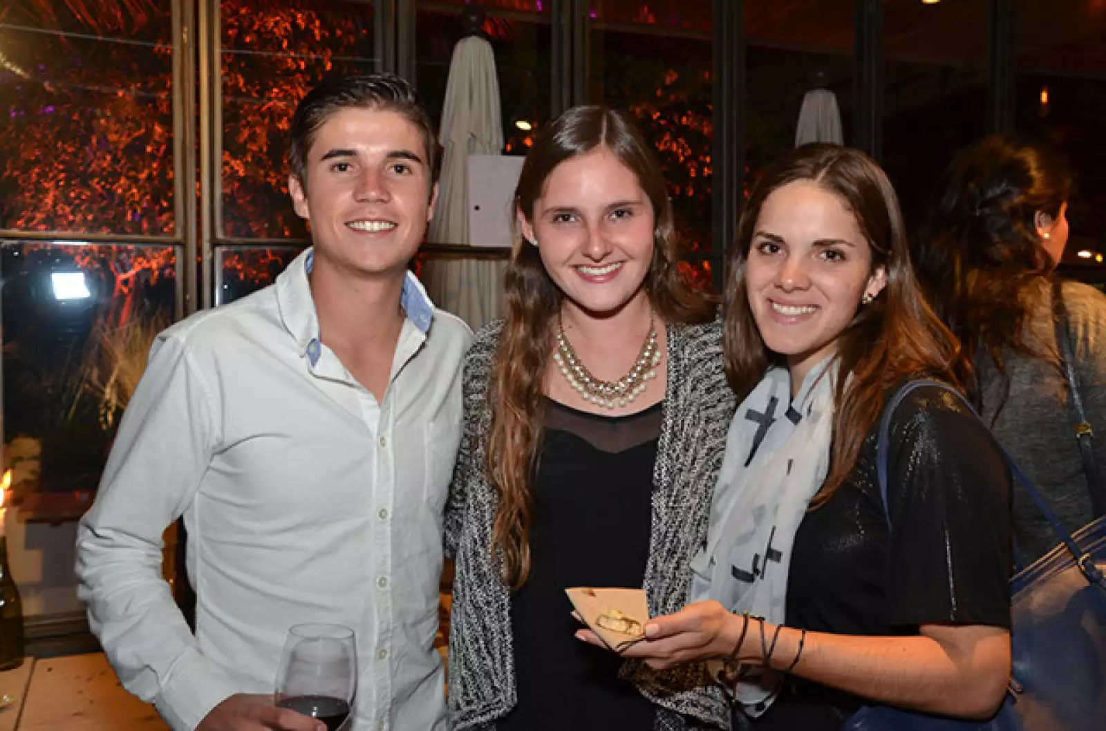 Pablo Osorio,Jimena Camacho y Mariana Carrillo.