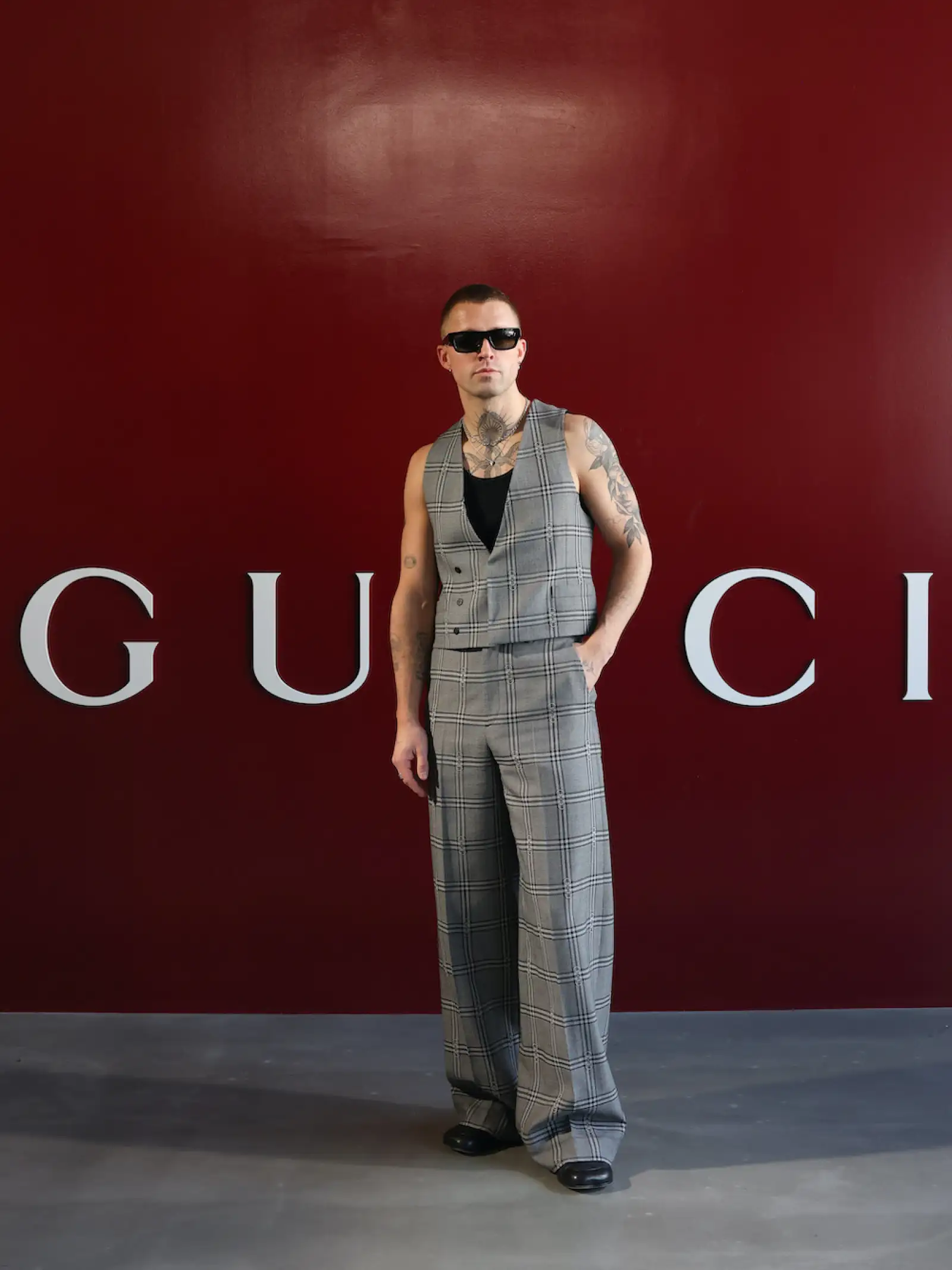 Gucci Ancora - Menswear Fall Winter 2024 Fashion Show - Arrivals - Milan Fashion Week