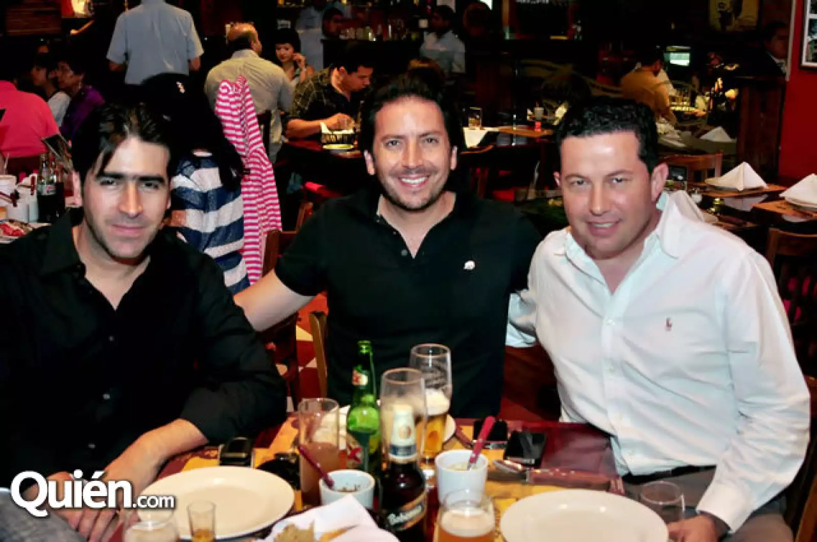 Jorge Colsa, Óscar Bredée y Enrique Elizondo