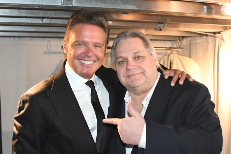 Luis Miguel y Carlos Bremer
