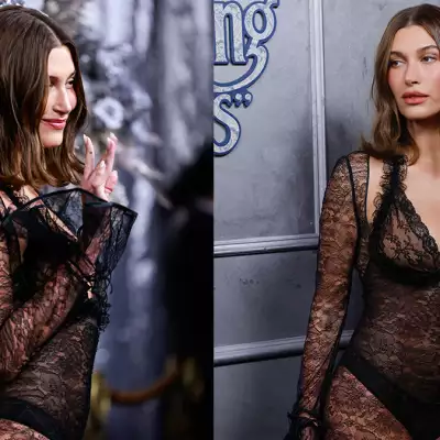 hailey-bieber-naked-dress-wuthering-heights