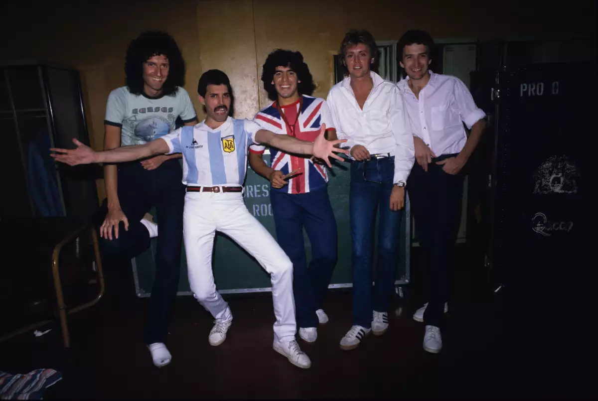 Maradona y Queen