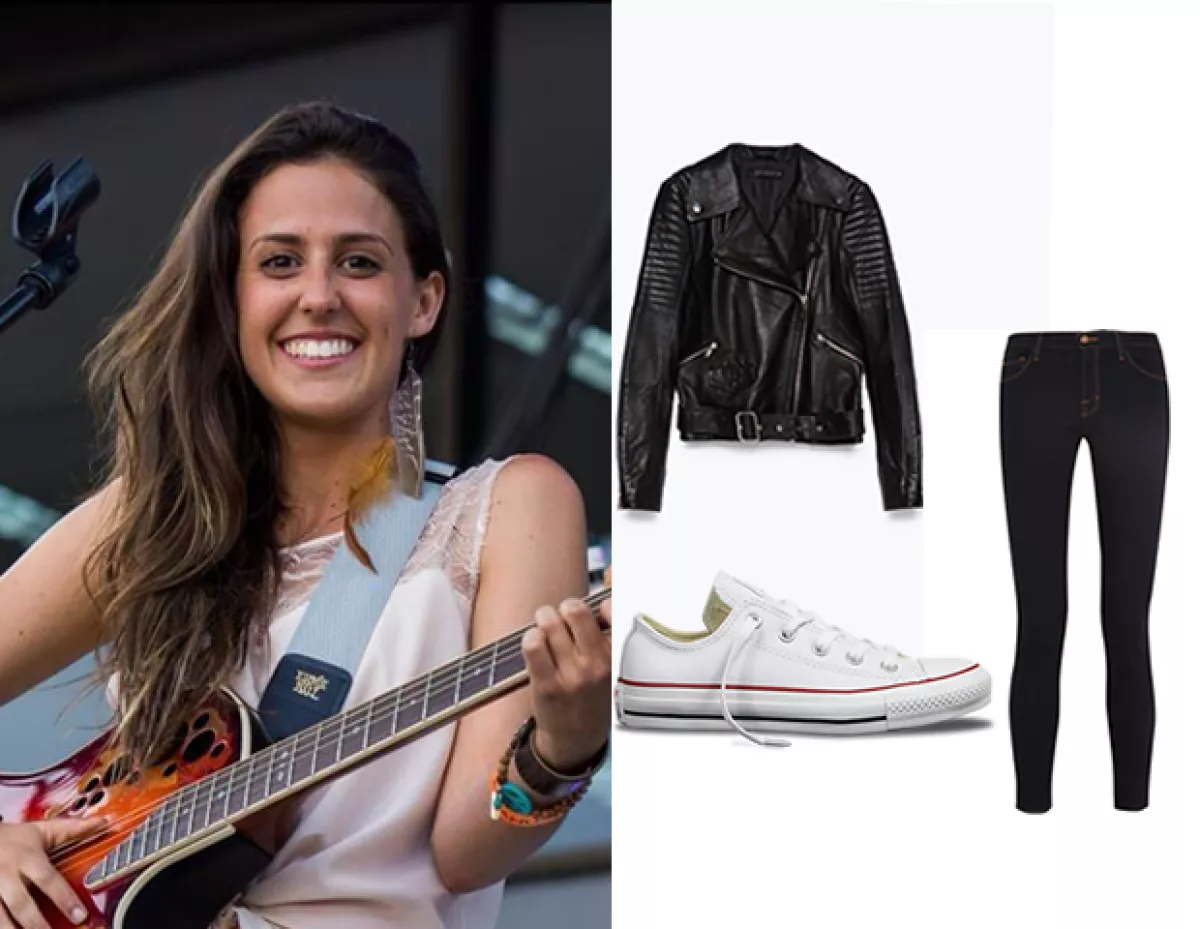 Alejandra Begún, 22, describe su estilo como muy casual y bohemio.