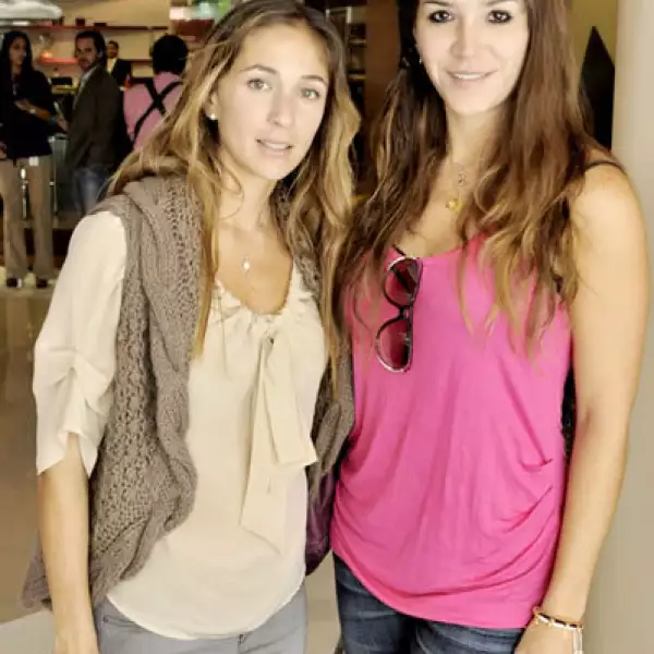 Vangy González y Lucía Martínez